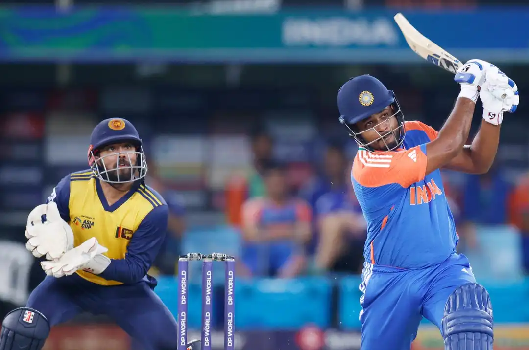 Sanju Samson Stuns Sri Lanka With Big Six