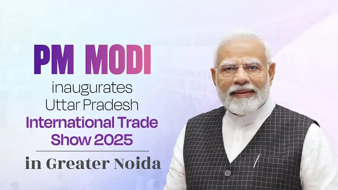 PM Modi Opens UP International Trade Show