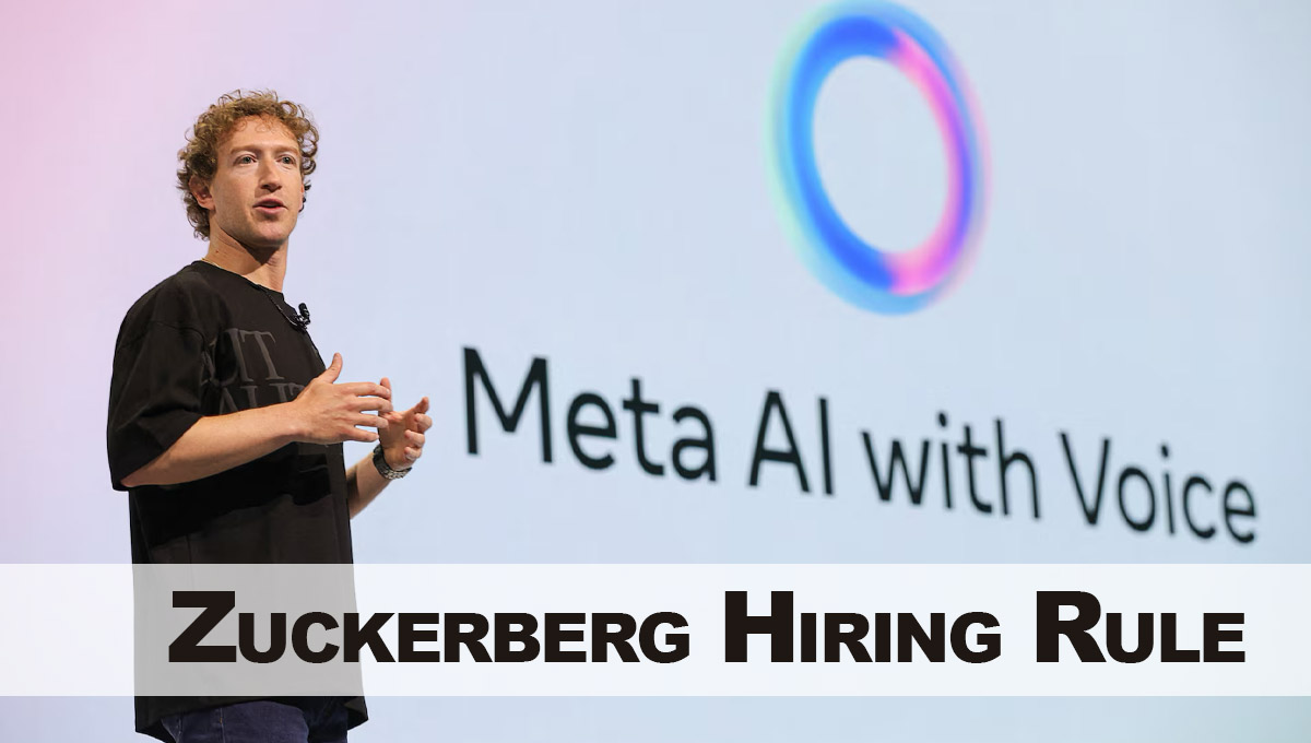Zuckerberg Hiring Rule Meta