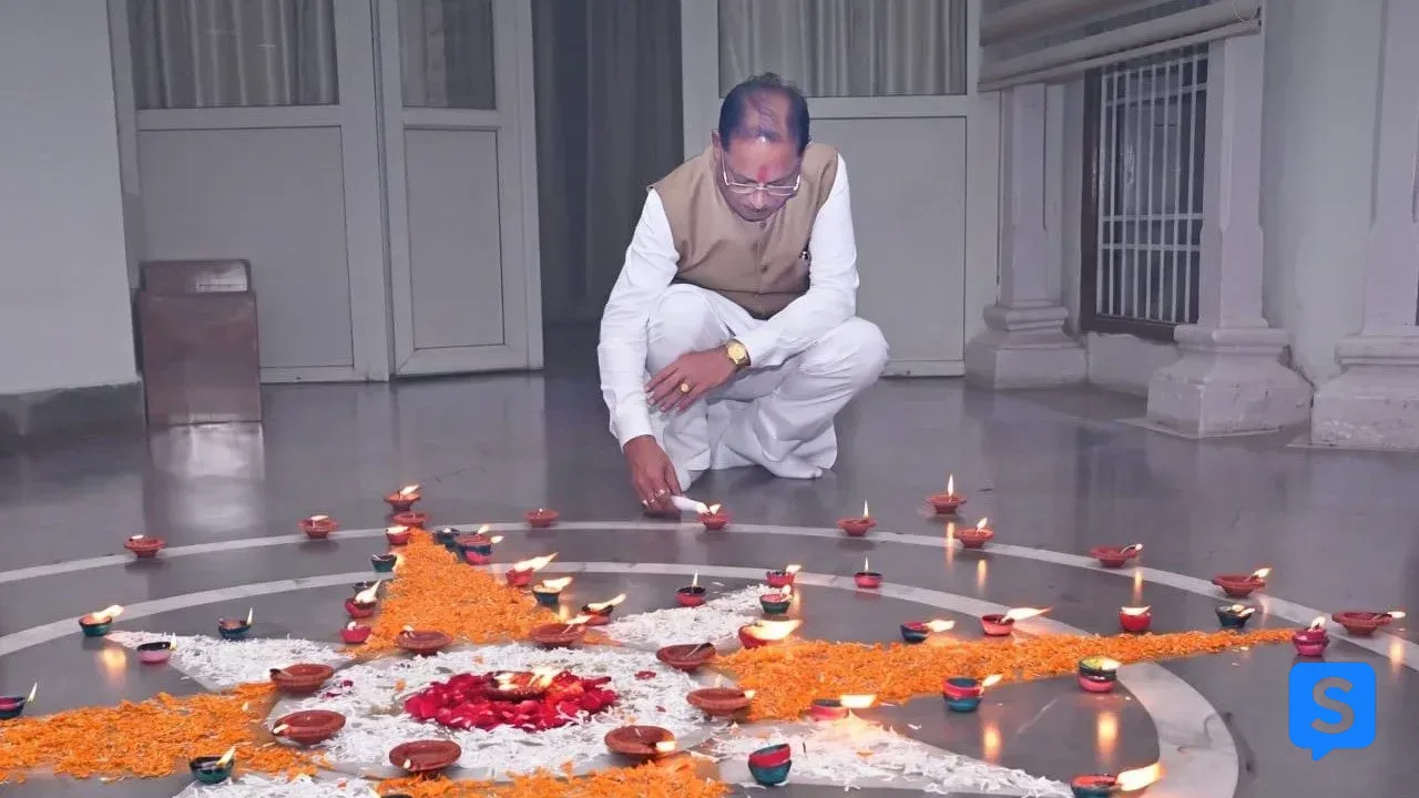 बड़ी खबर: प्रधानमंत्री श्री नरेंद्र मोदी के जन्मदिवस पर मुख्यमंत्री श्री विष्णु देव साय ने अपने निवास पर जलाया ‘आशीर्वाद का दीया’