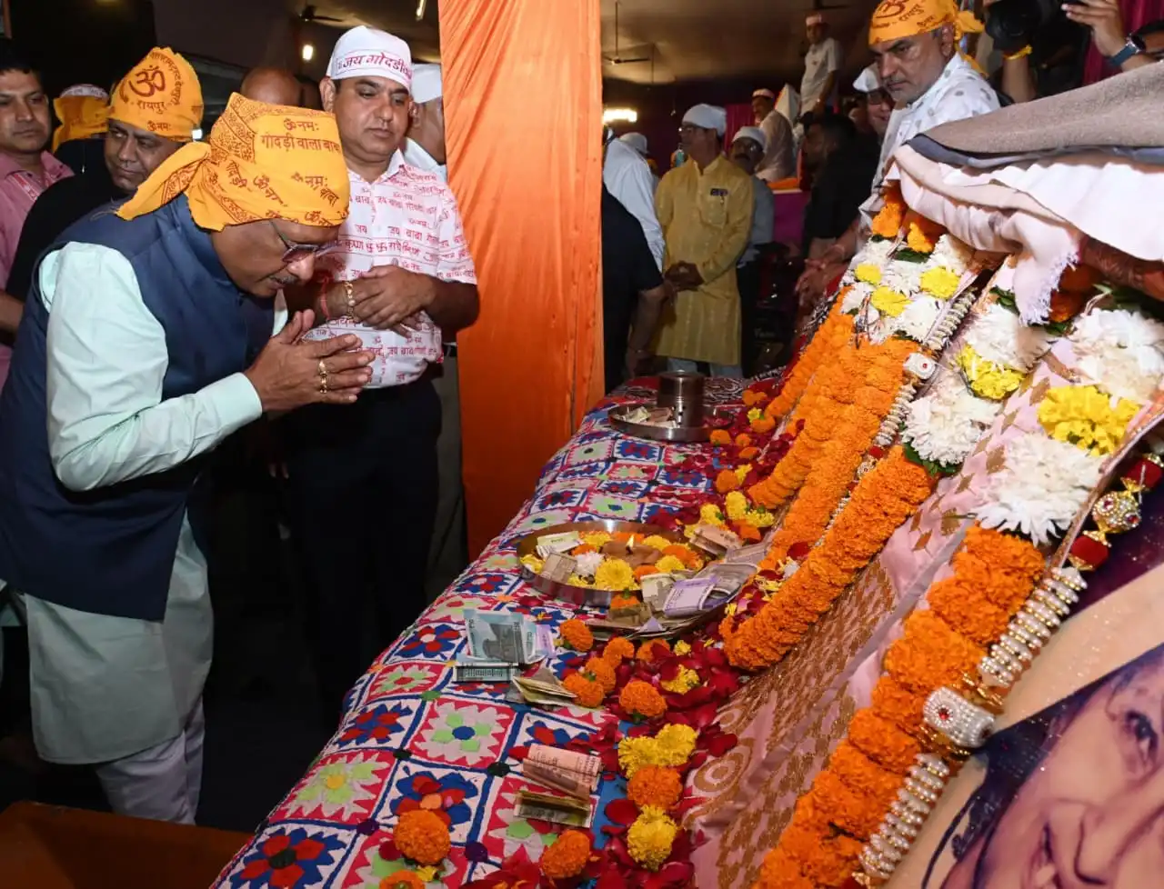 CM Vishnu Dev Sai at Godarivala Dham