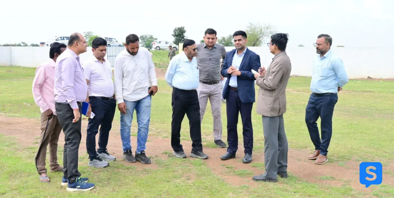 राजनांदगांव : कलेक्टर ने सुंदरा के मिनी स्टेडियम को बच्चों और युवाओं के लिए बेहतर खेल सुविधा के रूप में विकसित करने दिए निर्देश
