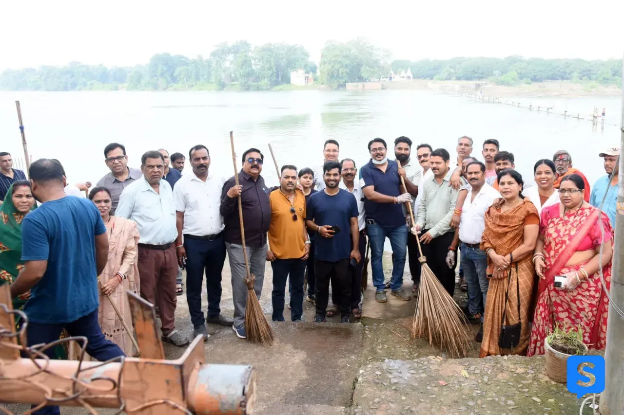 सेवा संकल्प अभियान के तहत दुर्ग में जल संरक्षण और जनसेवा की अभिनव पहल